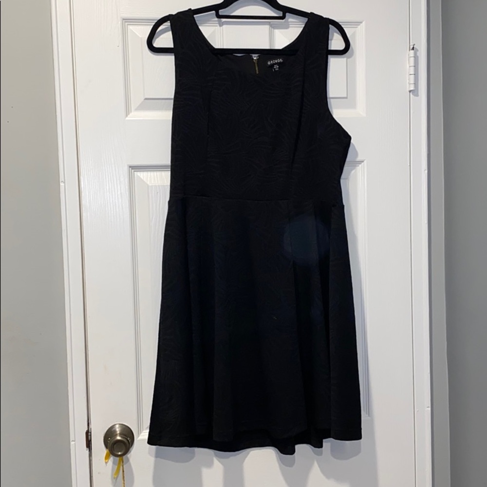 Elegant black dress